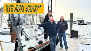 East Coast Long Sailing Passage – Baltimore to Fort Lauderdale 1000 Mile Sailboat Voyage