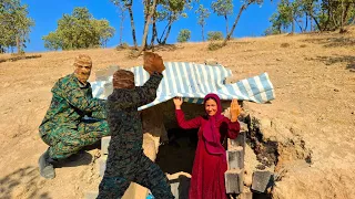 homeless mother in the cold zagros mountains amazing help from an environmentalist 