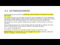 CHAPTER 4 - File and IO Management