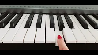 تعليم عزف ترنيمة افراحنا بيك طول الطريق تعليم بطئ 