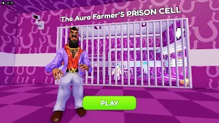 THE AURA FARMER'S PRISON RUN! 🐴🤣 #roblox Roblox Obby Barry's Prison Run