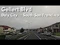 Gellert Blvd Daly City South San Francisco Real-Time Drive No Music