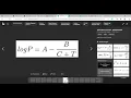 Antoine Equation