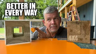 STOP BUYING 4x4 POSTS Do THIS Instead