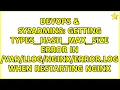 Getting types - hash