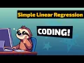 Simple Linear Regression Explained with Python scikit-learn vs statsmodels Hindi