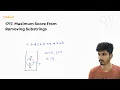 1717 Maximum Score From Removing Substrings Leetcode 1717 Stack Greedy Java Solution Explained