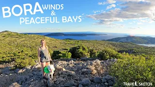 Bora Winds then Peaceful Bays – Sailing Life in Croatia