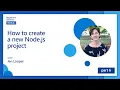 How to create a new Node js project 6 of 26 Node js for Beginners