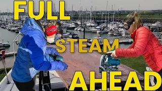 Ep 22 | Protecting our FLOOR and HOW we keep our epoxy WARM in MINUS conditions!