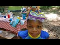 Boys First ever camping trip Covert Michigan Campground Beach Park