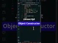 Javascript Object Constructor