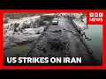 US strikes hit Iran for seventh consecutive night BBC News