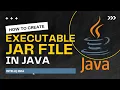 How To Create An Executable Jar File In Intellij Create An Executable Java Application
