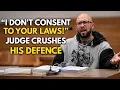 Sovereign Citizen THINKS Traffic Laws Don t Apply to Him Judge CRUSHES His Defense