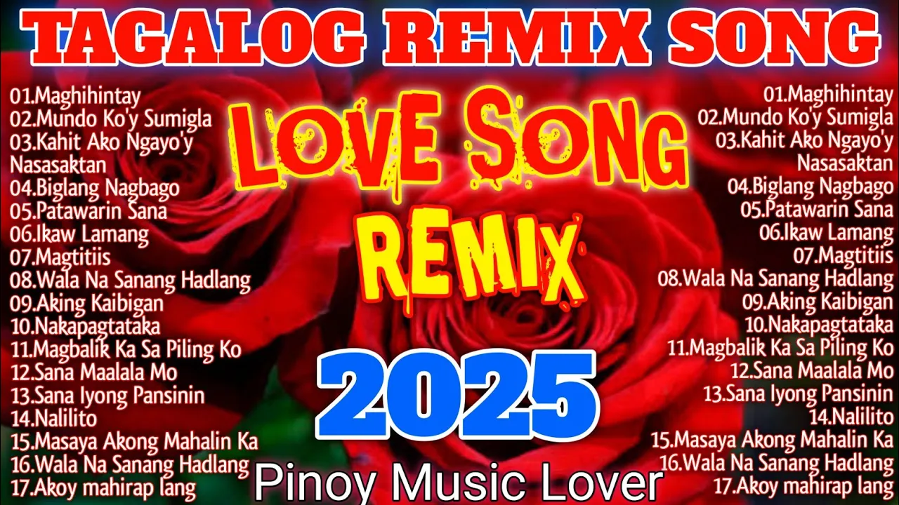 New 2025 OPM Slow Jam Remix Tagalog Love Songs Nonstop Relaxing Music