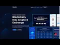 CryptoOne - Cryptocurrency ICO Landing Page HTML Template Benjy
