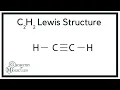 C2H2 Lewis Structure Ethyne or Acetylene