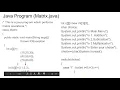 Ragged or Jagged Array and Two Dimensional Array -