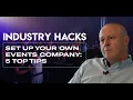 Industry Hacks 5 Top Tips For Setting Up An Events Company