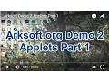 Arksoft Demo 2 Applets Part 1