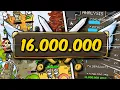 BUILD \u0026 ALL ITEMS After 16.000.000 Waves | Grow Castle Gold Build