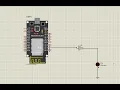 ESP32 LED Blinking Simulation in Proteus Tutorial