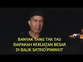 BANYAK ORANG TAK TAU❗ SIAPAKAH KEKUATAN BESAR DI BALIK SATRIO PININGGIT 