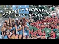 Sorority Recruitment Experience I UCLA