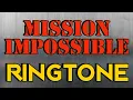 Download Lagu Mission Impossible Theme Ringtone and Alert