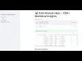 Streamlit Data Analysis App EDA Bivariate Stats Without Writing a Line of Code
