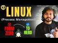 Day 12 Process Management in Linux ps top kill bg fg Explained - Linux Zero to Hero Series