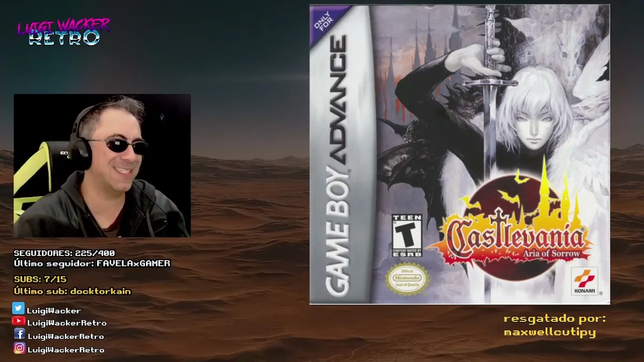 Castlevania: Aria of Sorrow (GBA) - 1° Dia (Jogos dos Subs)