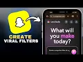 How to Create Viral Snapchat Filters with Lens Studio AI in SECONDS