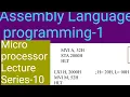 Microprocessor Lecture series-10 8085 Assembly language programming PART-1 Malayalam