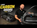 Super lite CARBON doors PORSCHE 911 - huge weight saving