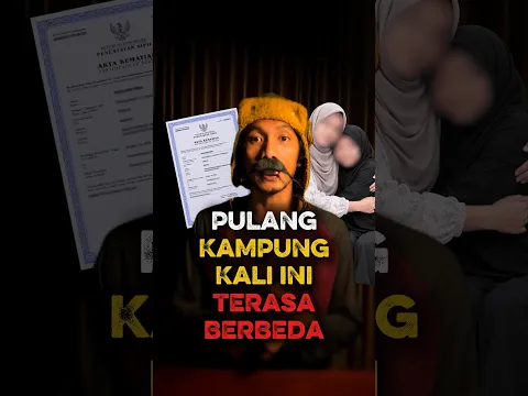 pulang kampung terasa berbeda