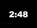 2 minutes 48 seconds 168 secs clock timer countdown Alarm Focus