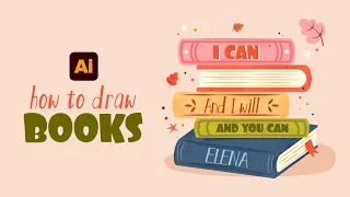 How to Create a Stylish Book Composition in Adobe Illustrator.