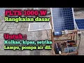 Lagu PLTS 1000 Watt, rangkaian dasar..link di diskripsi