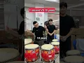 Download Lagu 1 Second VS 10 Years Playing Chinese Drums #aylex #percussion #percussionist #chinesedrums #drums