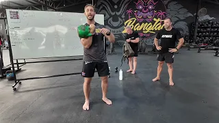 Kettlebell Long Cycle Press Kettlebells And Conditioning Asia 