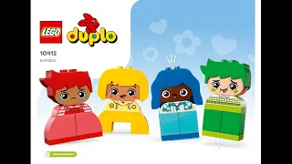 LEGO Instructions | Duplo | 10415 | Big Feelings & Emotions | Understanding Feelings