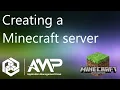 Creating a Minecraft Java Edition server in AMP