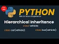 Hierarchical Inheritance in Python Object Oriented Programming in Python