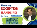 Exception and Error Hierarchy Java - Checked Exceptions