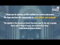 Friday Night Service Central Synagogue - August 7 2026