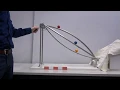 Slow Motion Brachistochrone comparison - balls rolling down 3 inclines