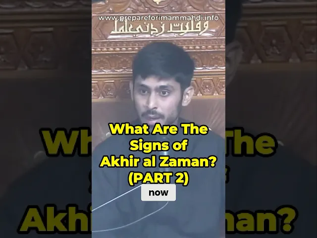 ⁣What Are The Signs of Akhir al Zaman? (PART 2) | Br. Mohammed Habib Mukhtarali #imammahdi