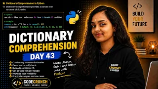 Dictionary Comprehension Made SUPER Easy Day 43 100 Days of Python Interview Question